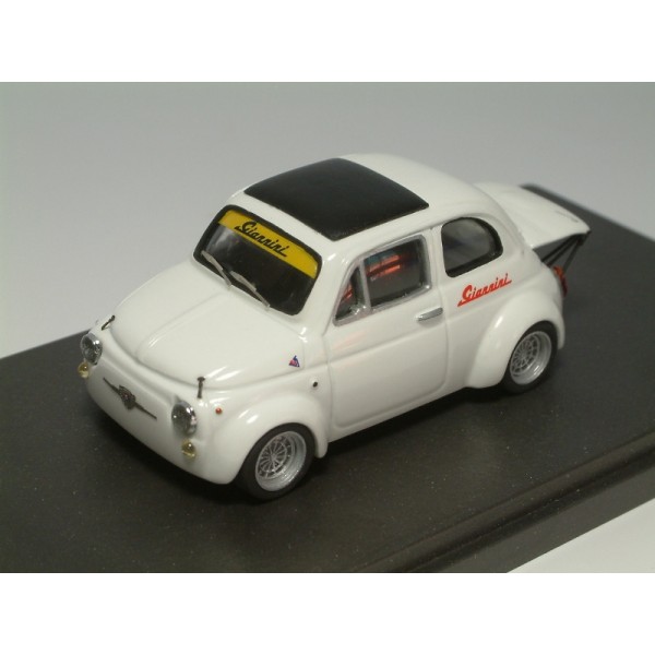 Fiat 500 Giannini 590 GT assetto corsa 1969 bianco - Standard Built 1:43